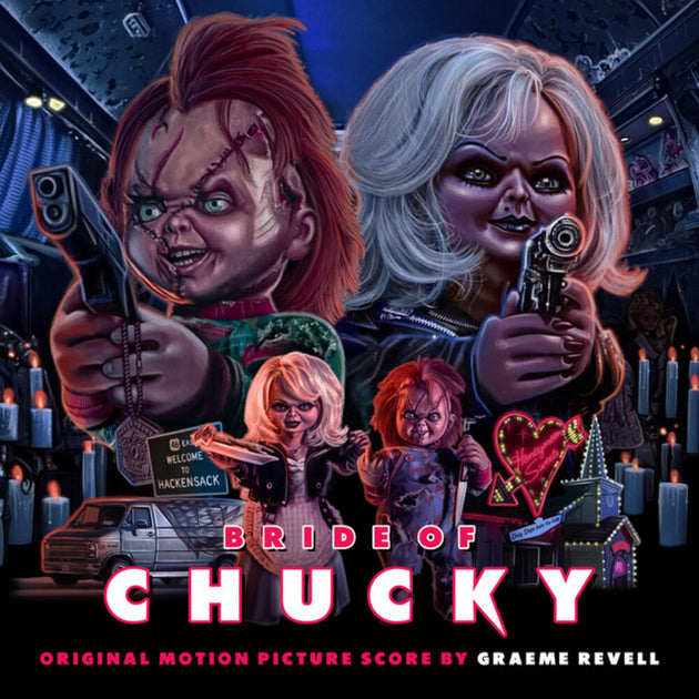 the album cover for Graeme Revell  (Colv) - Bride Of Chucky - O.S.T. [Colored Vinyl]