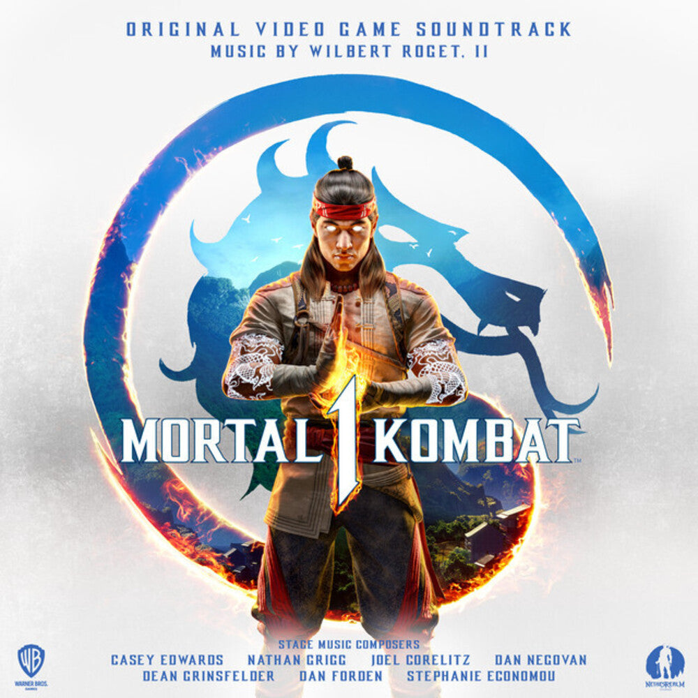the album cover for Wilbert Roget  Ii (Ltd) (Pict) (Post) - Mortal Kombat 1 - O.S.T. [Limited Edition] (Pict) (Post)