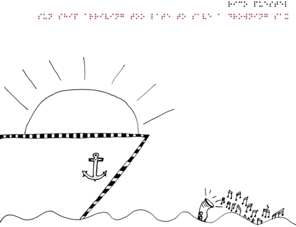 the album cover for Rico Puestel - Sun Ship Arriving Too Late To Save A Drowning Sax