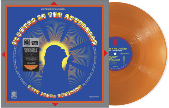 the album cover for Various Artists - Flowers In The Afternoon: Late 1960's [RSD Black Friday 2025]
