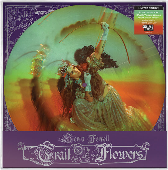 the album cover for Sierra Ferrell - Trail Of Flowers [RSD Black Friday 2025]