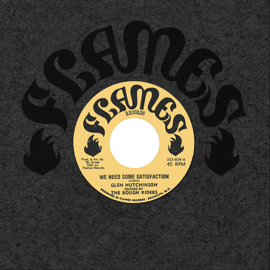 the album cover for Glen Hutchinson - We Need Some Satisfaction