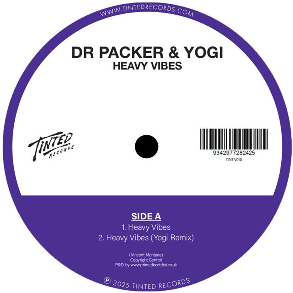 the album cover for Dr Packer & Yogi - Heavy Vibes