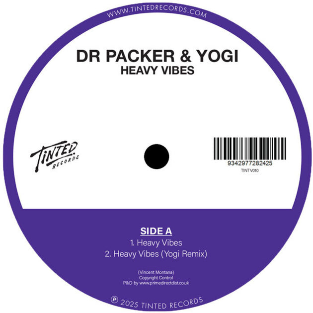 the album cover for Dr Packer & Yogi - Heavy Vibes