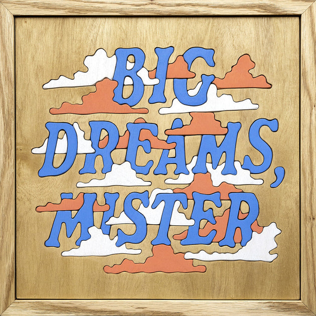 the album cover for Good Luck - Big Dreams Mister