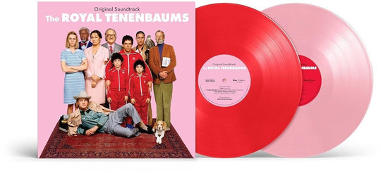 the album cover for Royal Tenenbaums / O.S.T.  - Royal Tenenbaums / O.S.T. [Apple Red/Baby Pink Colored Vinyl]