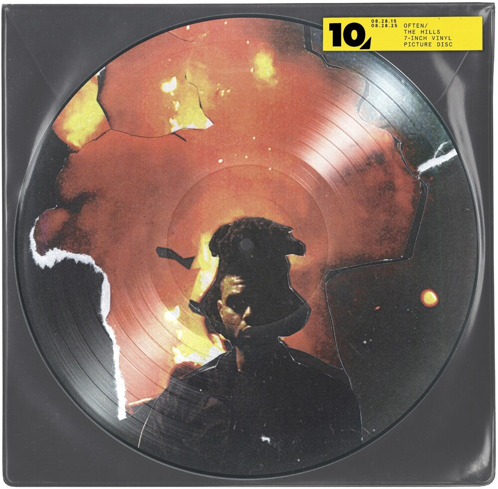 the album cover for The Weeknd - Often / The Hills [Picture Disc 7&quot; Single]