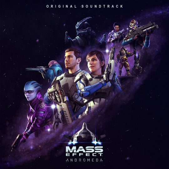 the album cover for John Paesano - Mass Effect Andromeda - O.S.T.