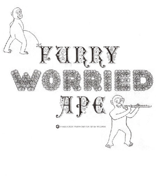 the album cover for Badge Epoch - Furry Worried Ape