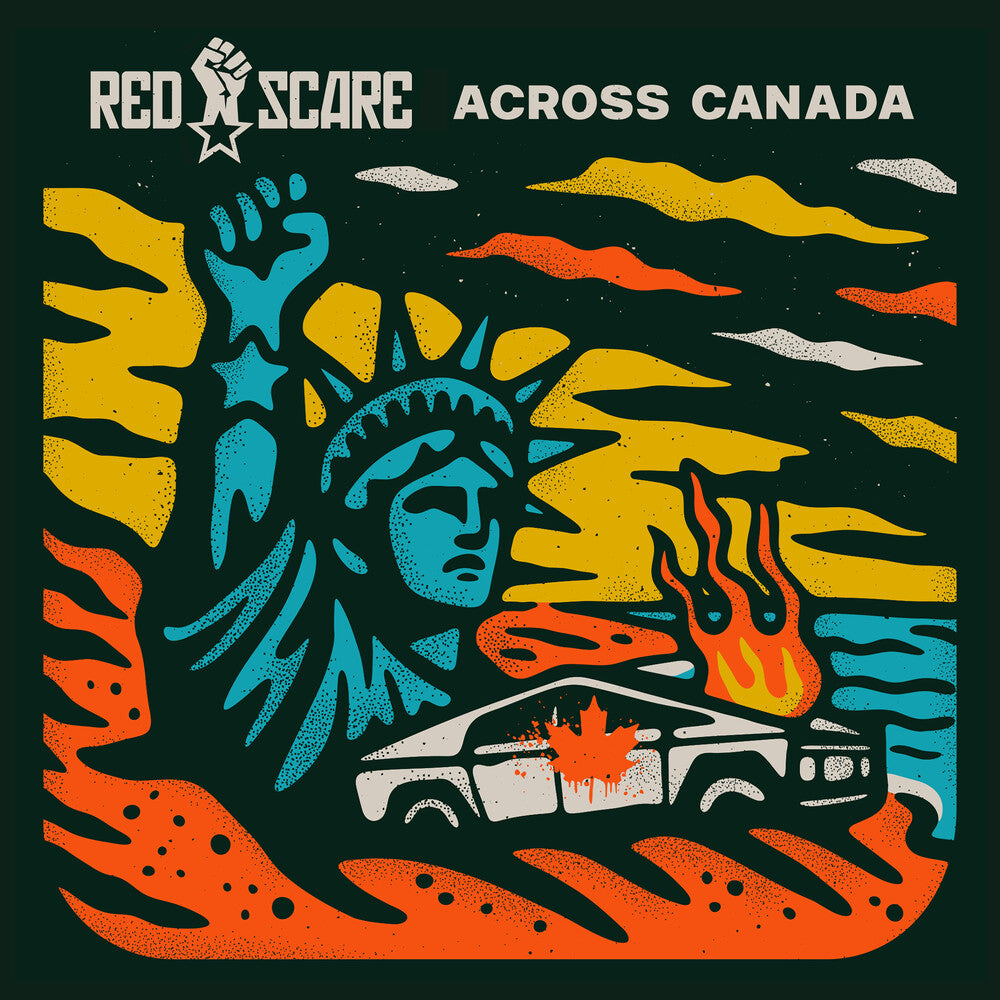 the album cover for Red Scare Across Canada / Various - Red Scare Across Canada / Various