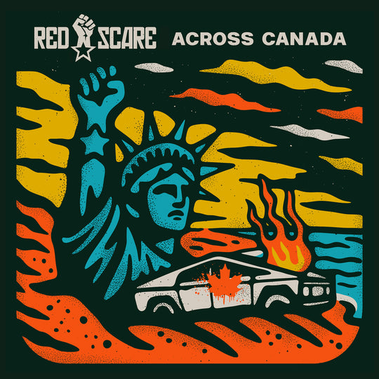 the album cover for Red Scare Across Canada / Various - Red Scare Across Canada / Various