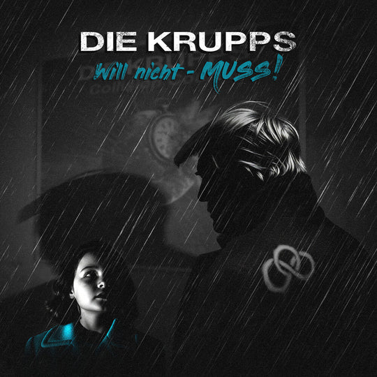 the album cover for Die Krupps - Will Nicht - Muss! / on Collision Course