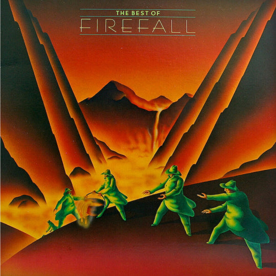 the album cover for Firefall - Best Of Firefall: Greatest Hits [Clear Vinyl] [Limited Edition] (Red)