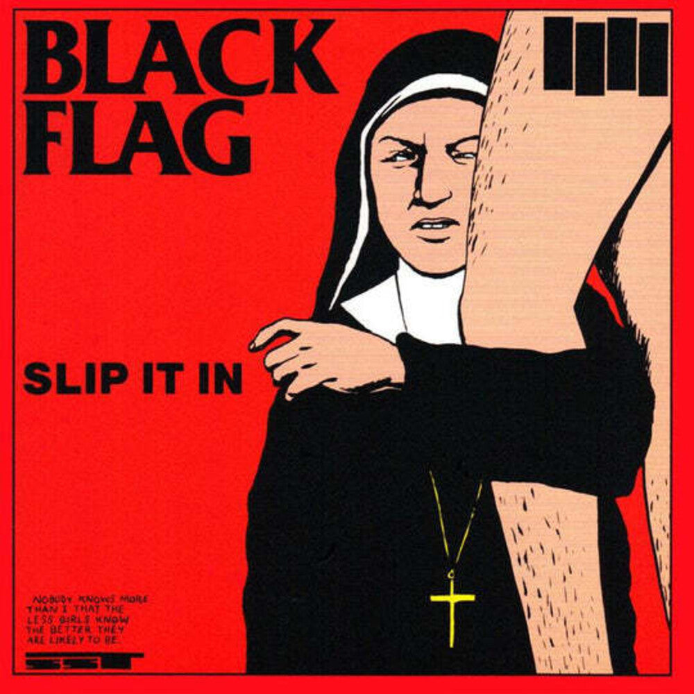 the album cover for Black Flag - Slip It in