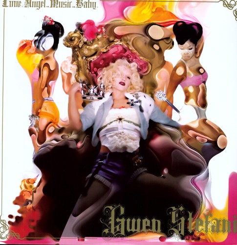 the album cover for Gwen Stefani - Love, Angel, Music, Baby