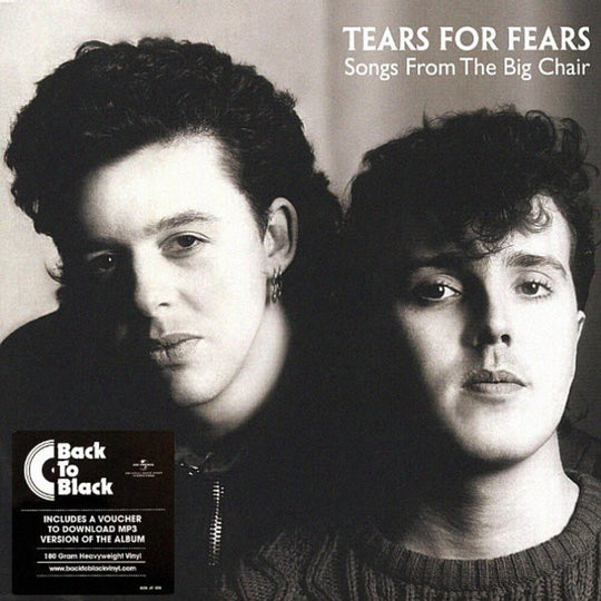 the album cover for Tears For Fears - Songs From The Big Chair: 2014 Remastered Edition [Vinyl]