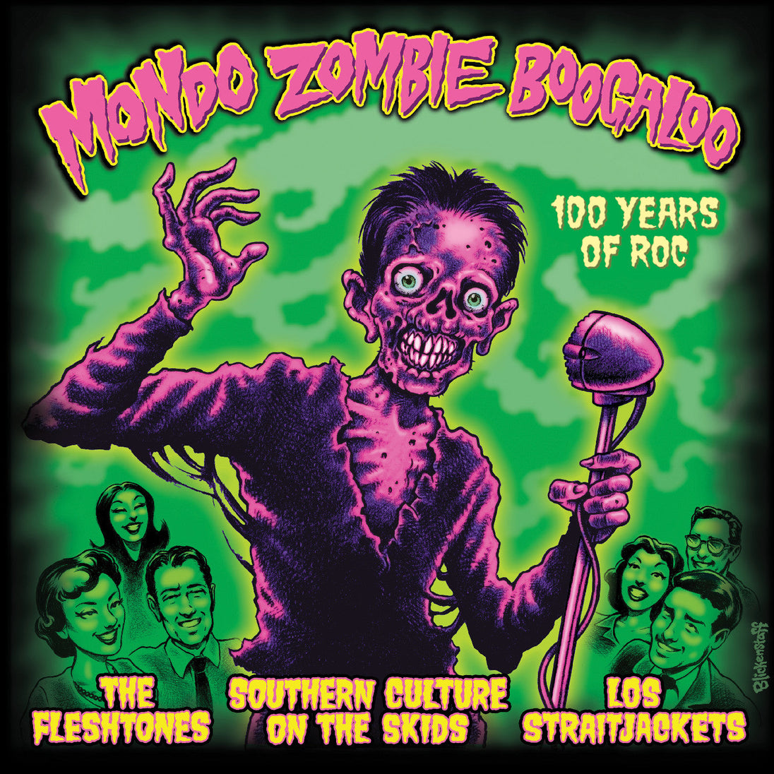 And The Fleshtones Los Straitjackets Southern Cult / Mondo Zombie Boogaloo [Pink Vinyl]