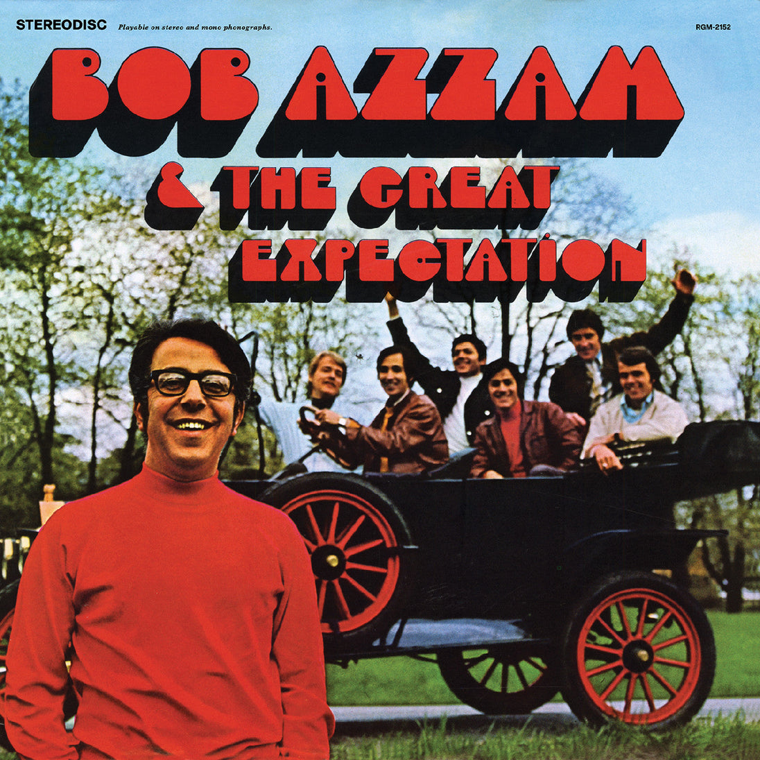Bob & The Great Expectation Azzam / Bob Azzam & The Great Expectation - Remastered (Fire Orange Vinyl)