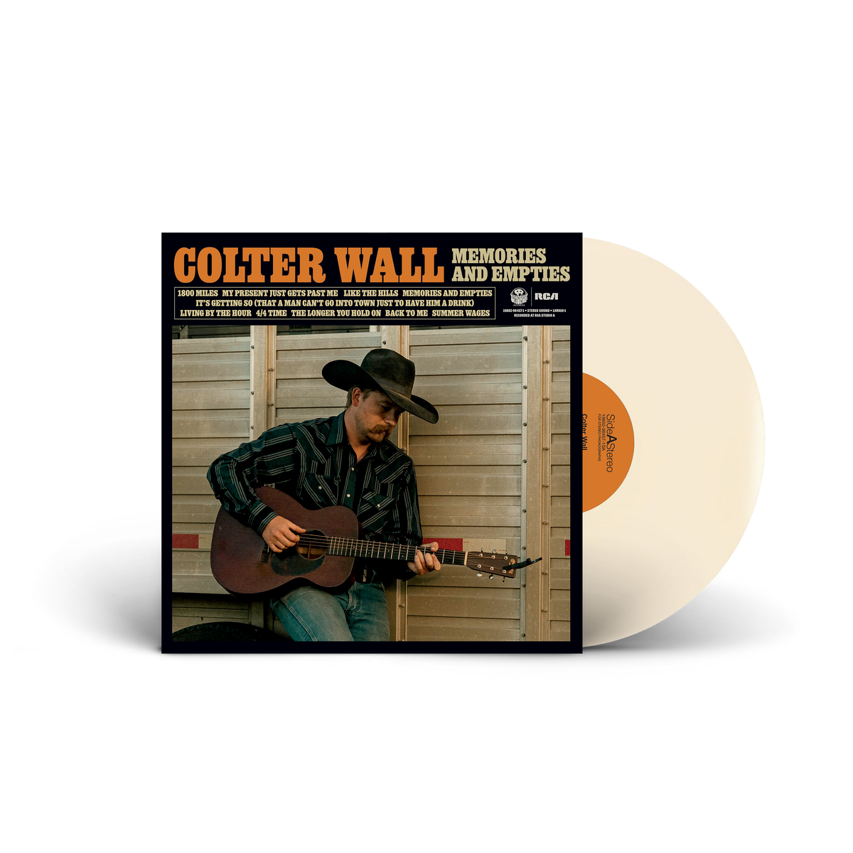 Colter Wall / Memories And Empties (Opaque Bone Vinyl W/12X12” Lyric Sheet Insert)
