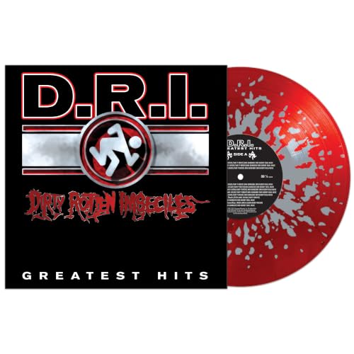 D.R.I. / Greatest Hits (Limited Edition) [Red/Silver Splatter Vinyl]