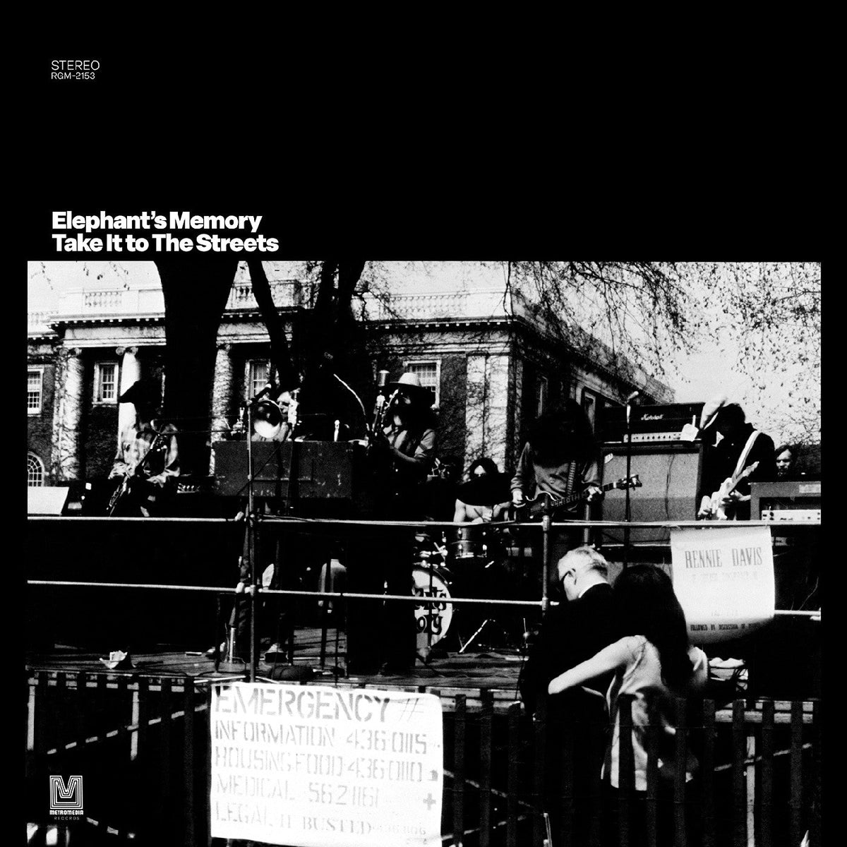 Elephant'S Memory / Take It To The Streets - Remastered (Clear With Black Swirl Vinyl)