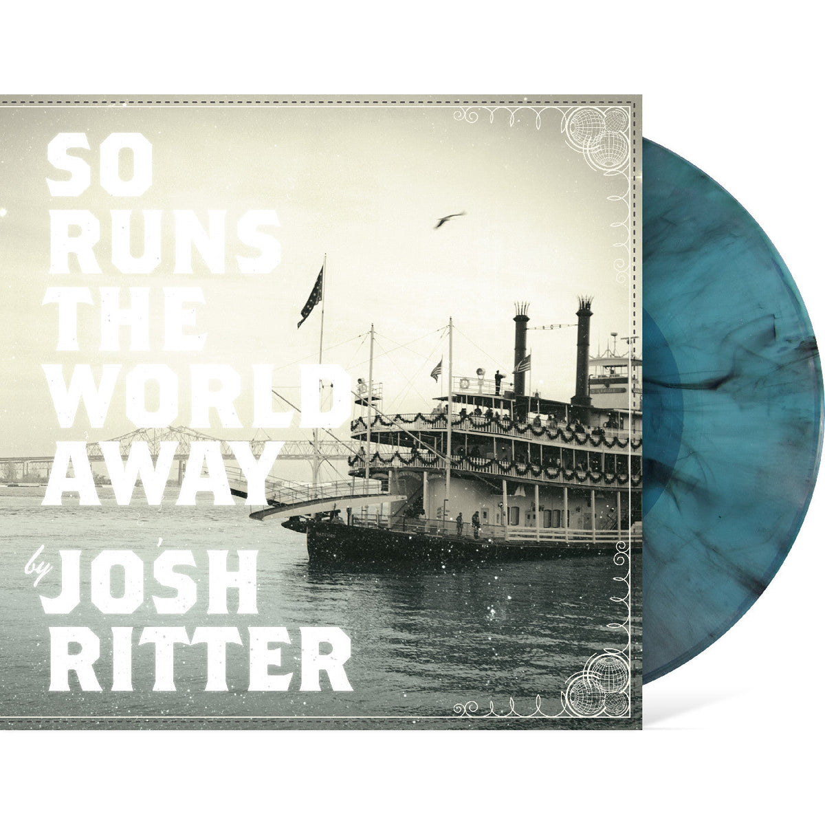 Josh Ritter / So Runs The World Away (Seaglass With Black Swirl Vinyl)