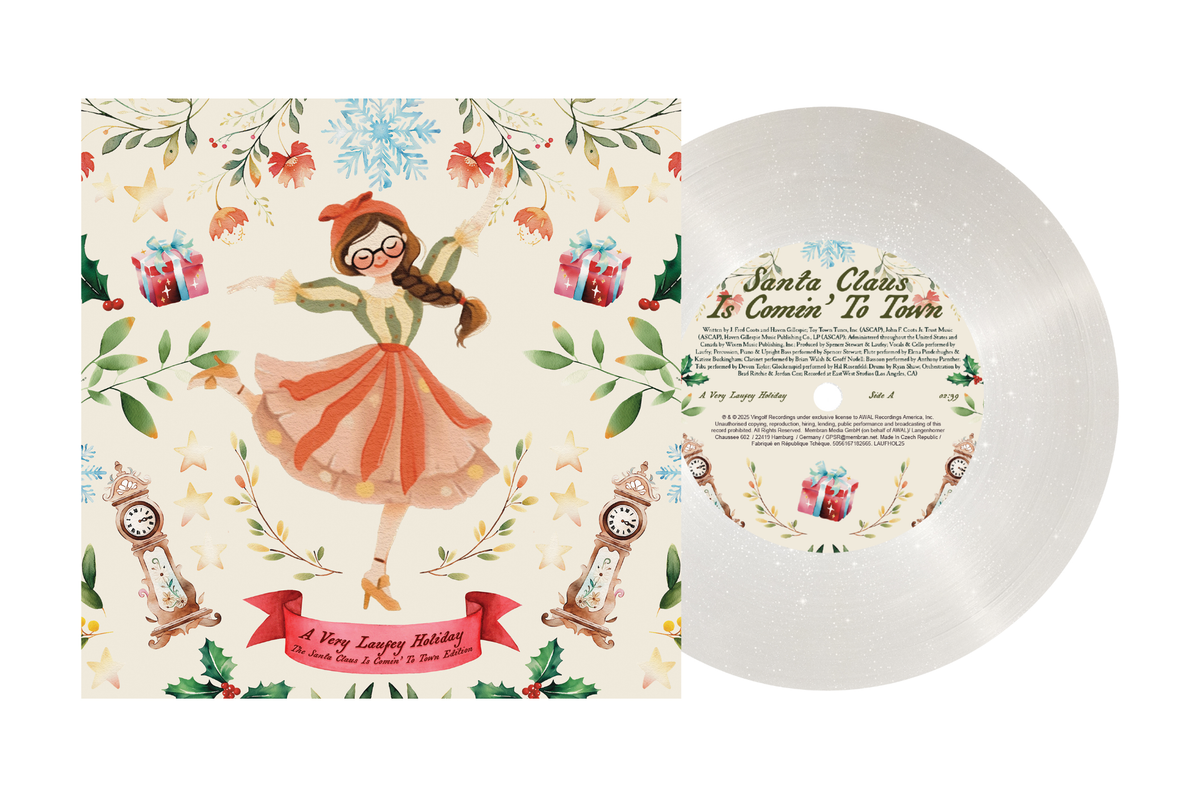 Laufey / A Very Laufey Holiday: The Santa Claus Is Comin’ To Town Edition [Snow Globe Glitter 7']