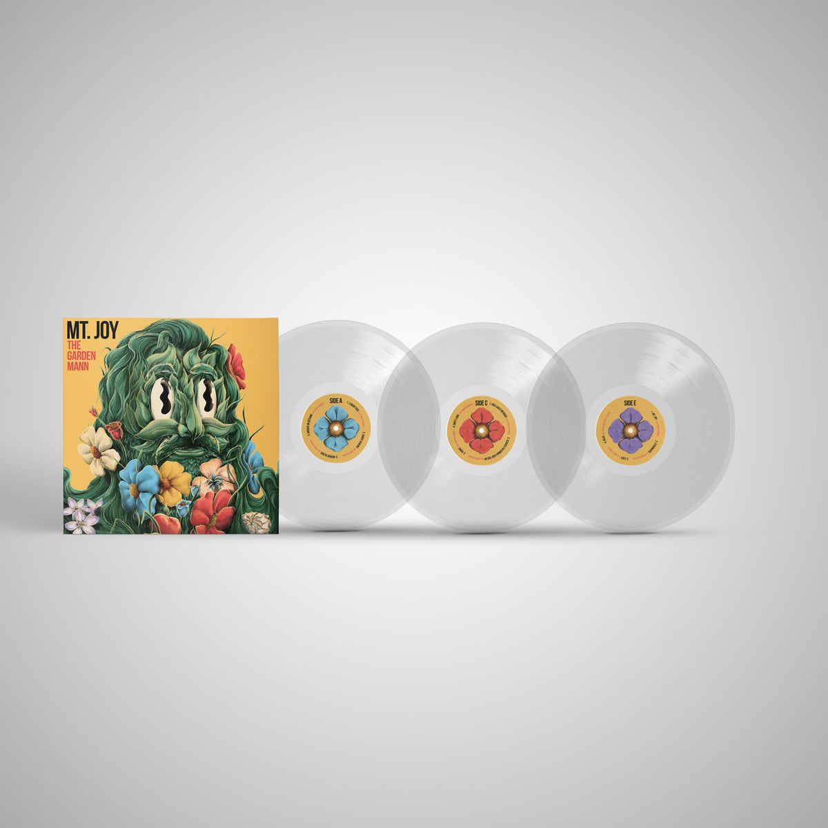 Mt. Joy / The Garden Mann (3LP Clear Vinyl, Deluxe Triple gatefold with exclusive photo art book)