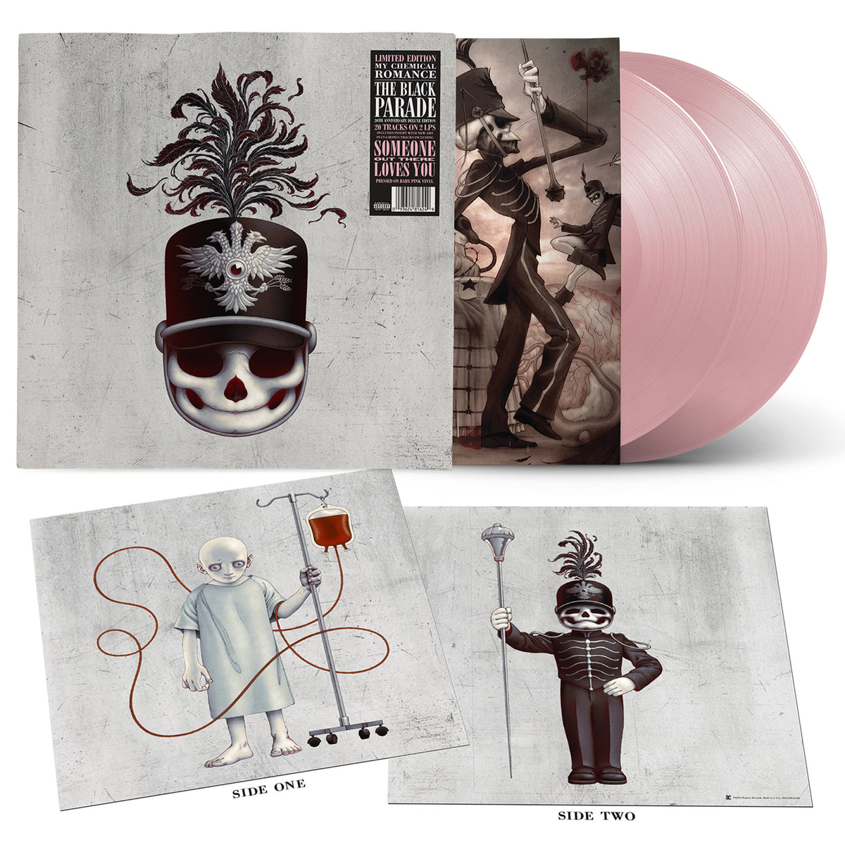 My Chemical Romance / The Black Parade (20h Anniversary Deluxe Edition) (Indie Exclusive) (Baby Pink Colored Vinyl) (2 Lp's)