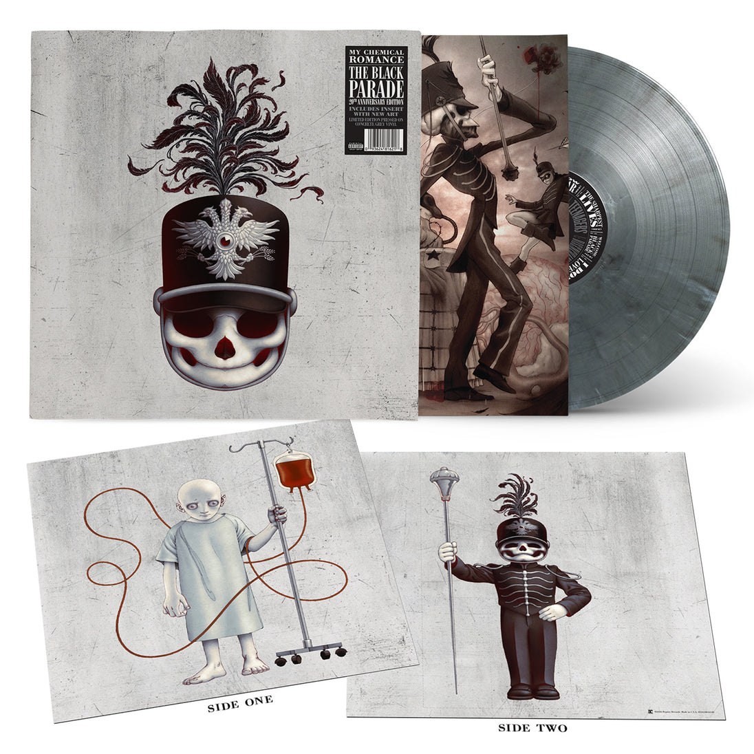My Chemical Romance / The Black Parade [Explicit Content] (20th Anniversary Edition) (Concrete Grey Colored Vinyl, Gatefold LP Jacket)
