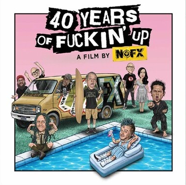 NOFX / 40 Years of Fuckin' Up (Original Soundtrack) (Pink Colored Vinyl)