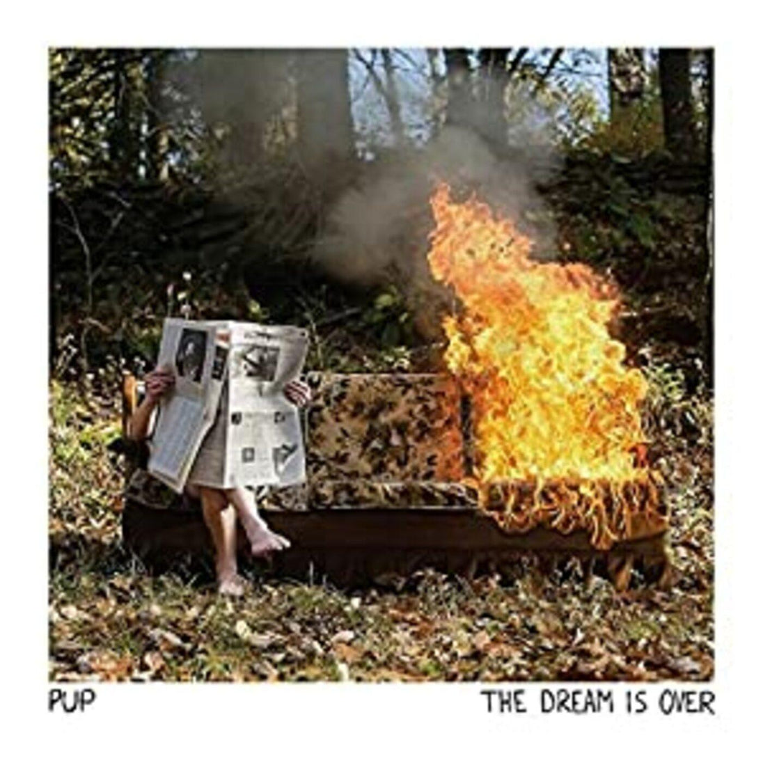 PUP / Dream Is Over (Clear W/ Red & Orange Swirl Vinyl)