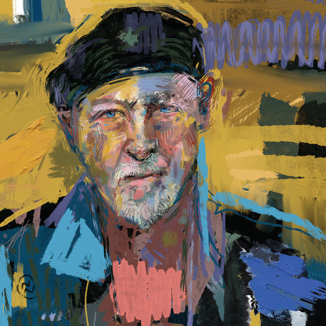 Richard Thompson / Hippies, Thugs And Heroes (Indie Exclusive) [Black Splatter Vinyl]