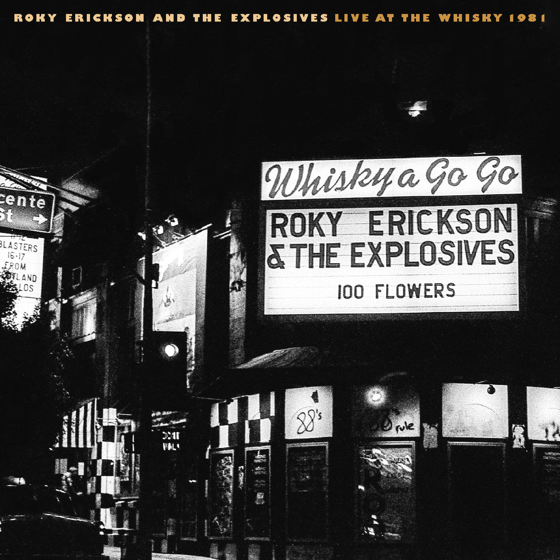 Roky and The Explosives Erickson / Live At The Whisky 1981 (Neon Green Semi-Transparent Vinyl)