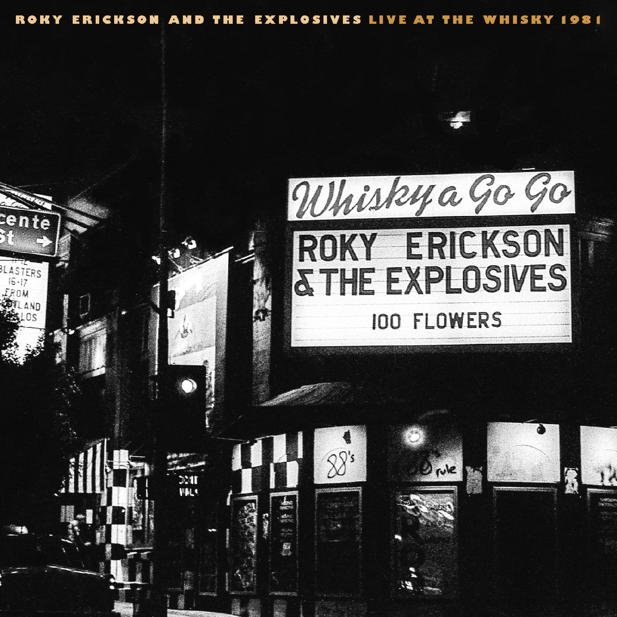 Roky and The Explosives Erickson / Live At The Whisky 1981 (Neon Green Semi-Transparent Vinyl)