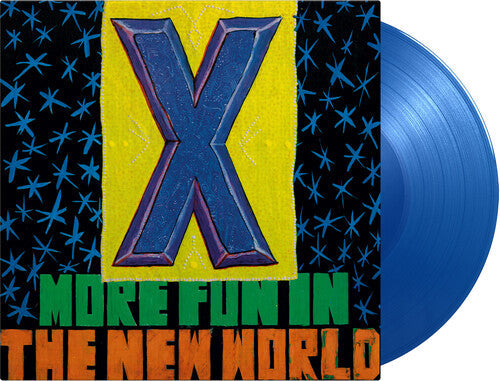 X. / More Fun In The New World (Limited Edition, 180 Gram Vinyl, Colored Vinyl, Blue) [Import]